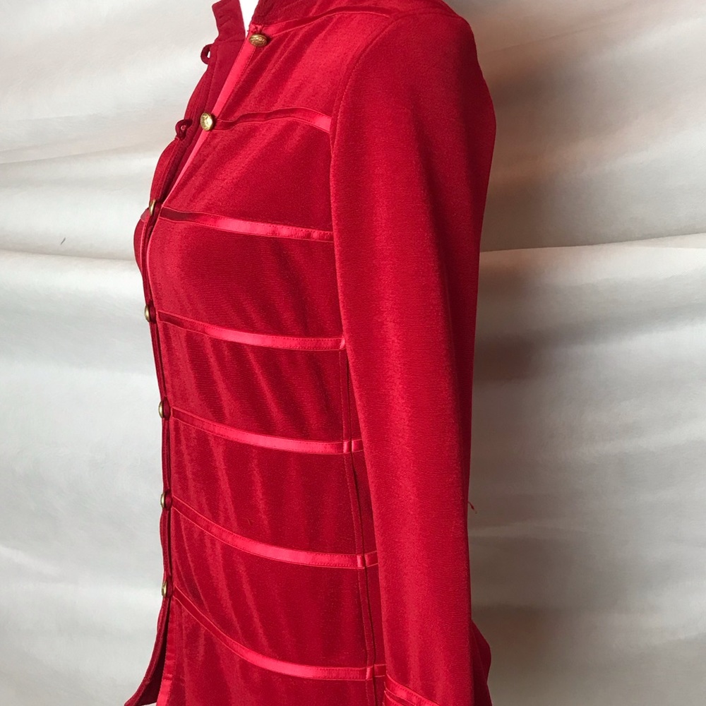 Tadashi Red XS Stretchy Jacket Vintage